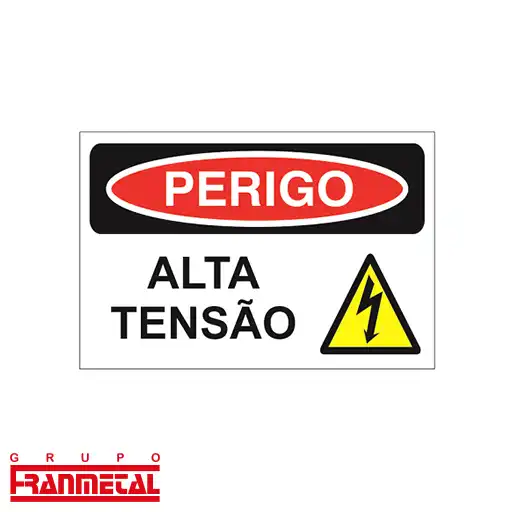 Etiquetas de voltagem elétrica em São Paulo