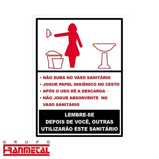 Placas de aviso em São Paulo