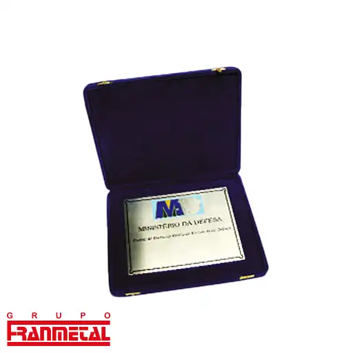 placas de sinalização profissional de homenagem